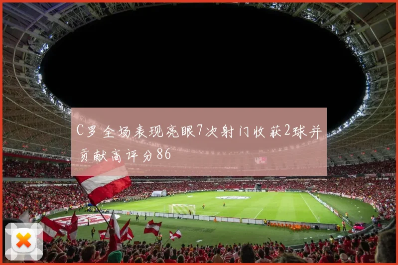 C罗全场表现亮眼7次射门收获2球并贡献高评分86